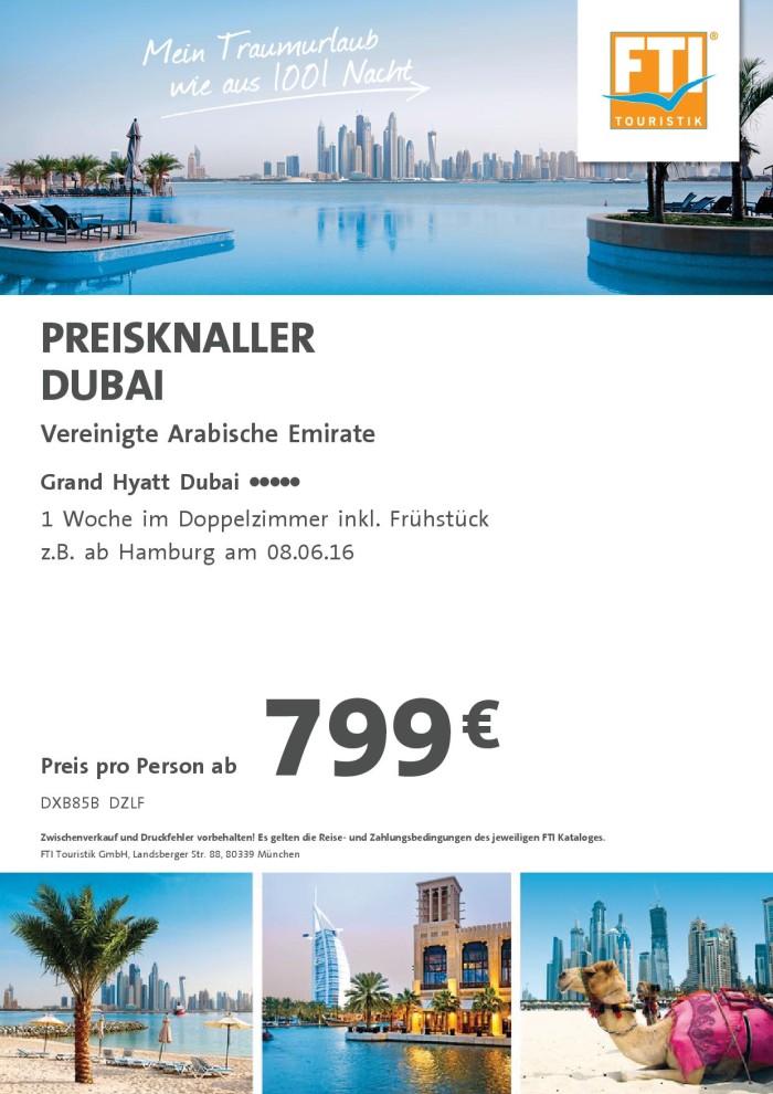 Preisknaller Grand Hyatt Dubai